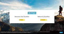 Desktop Screenshot of decathlon.be