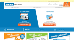 Desktop Screenshot of carte-cadeau.decathlon.fr