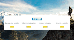 Desktop Screenshot of decathlon.ch