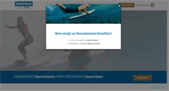 Desktop Screenshot of myjob.decathlon.pt