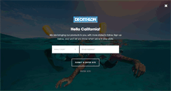 Desktop Screenshot of decathlon.com
