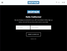 Tablet Screenshot of decathlon.com
